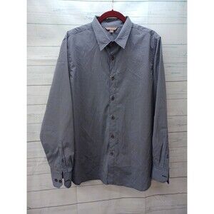 Great Northwest Clothing Company Long Sleeve Button Up Shirt Mens XL Plaid Blue